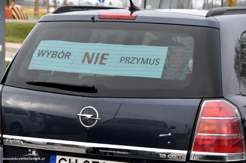 Protest na autostradzie A1