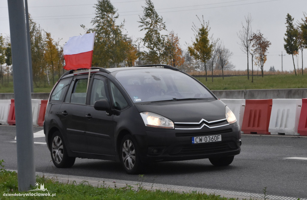Protest na autostradzie A1