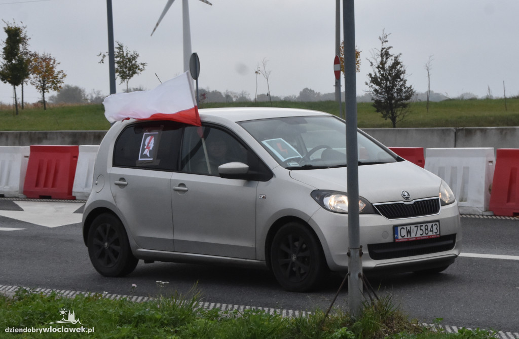 Protest na autostradzie A1