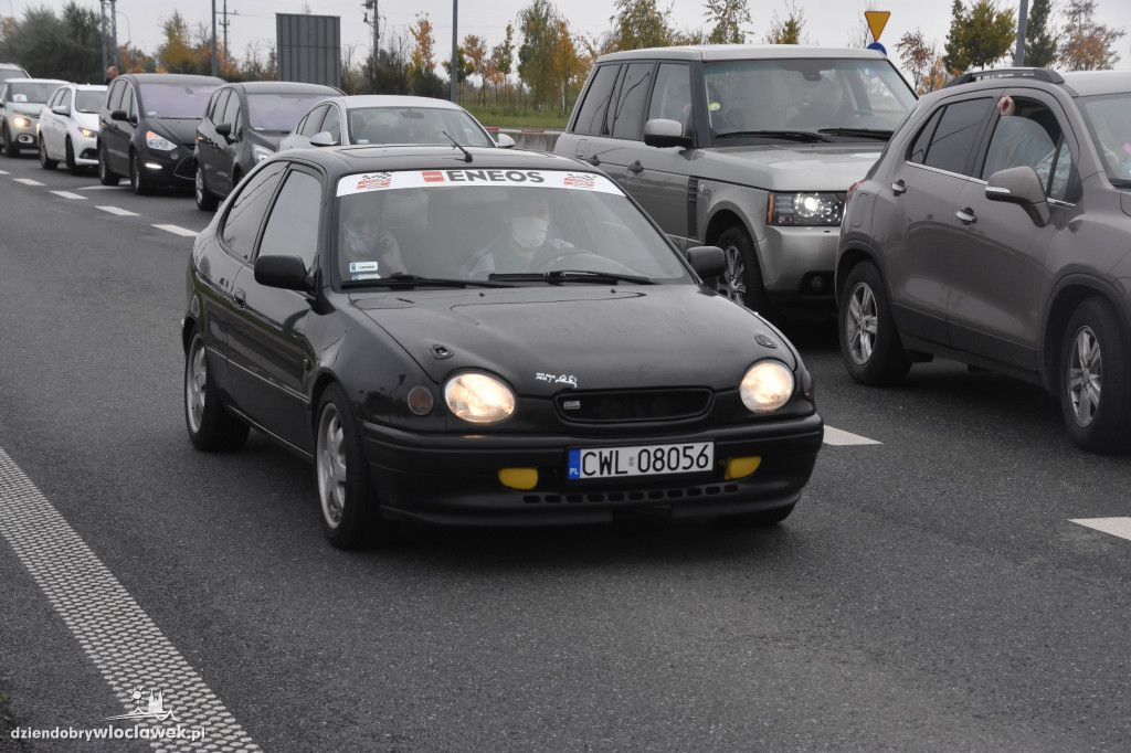 Protest na autostradzie A1