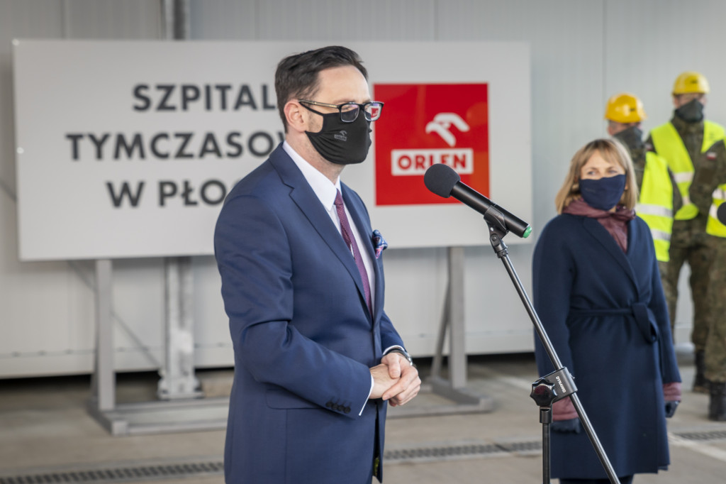 PKN ORLEN buduje szpital tymczasowy