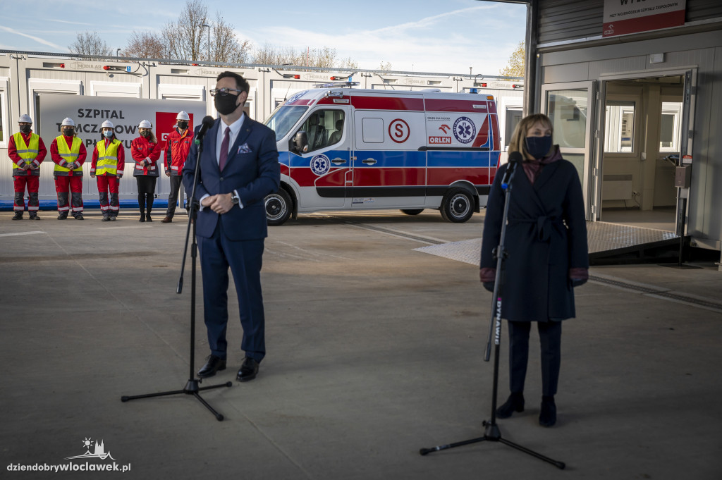 PKN ORLEN buduje szpital tymczasowy