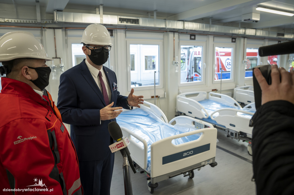 PKN ORLEN buduje szpital tymczasowy