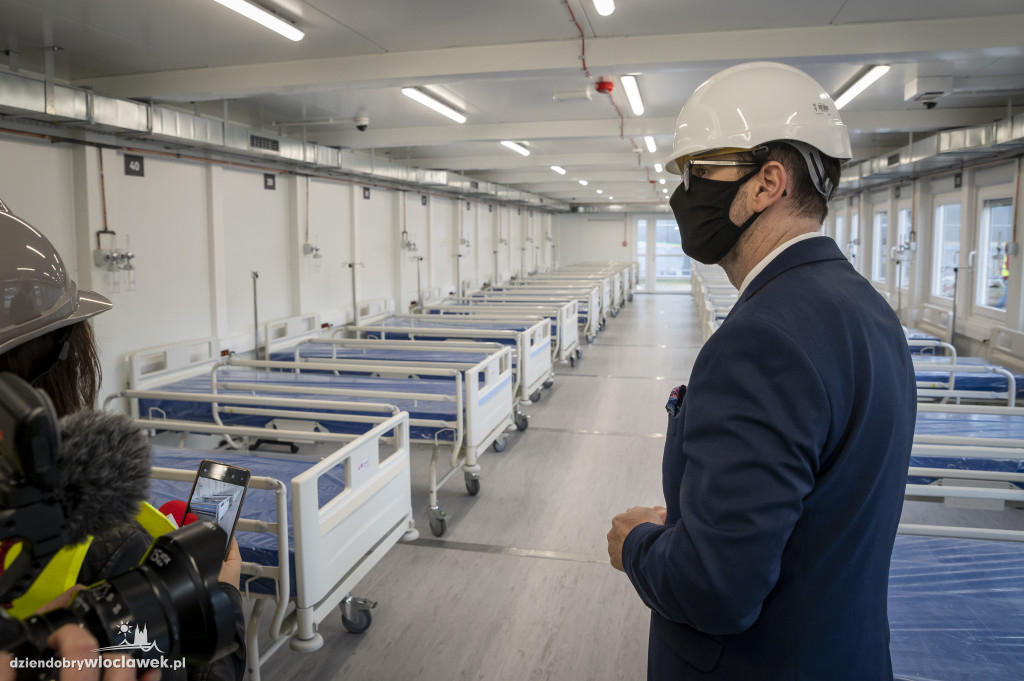 PKN ORLEN buduje szpital tymczasowy