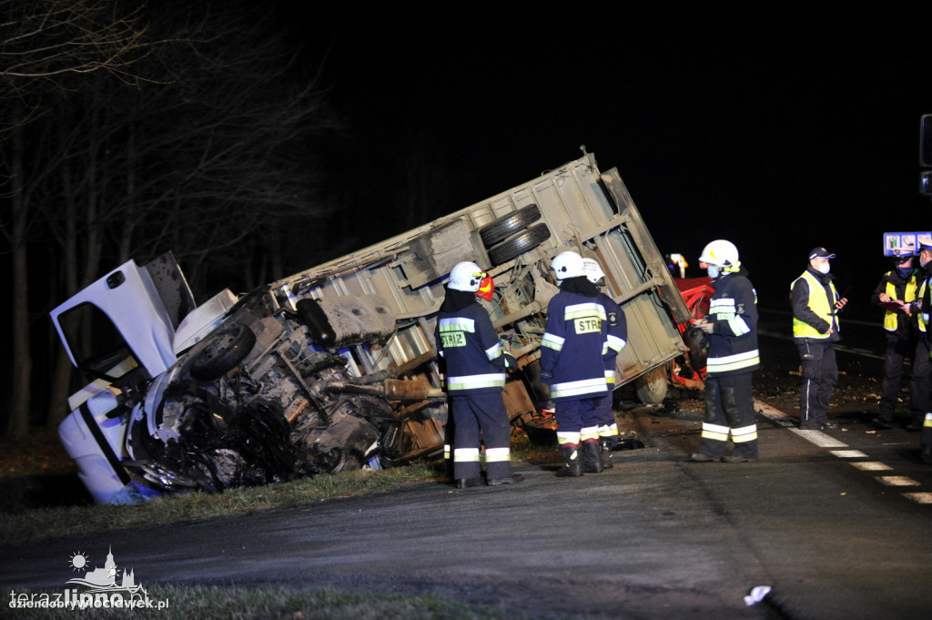 24-letni kierowca zginął na miejscu