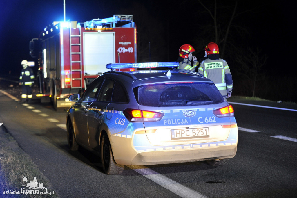 24-letni kierowca zginął na miejscu