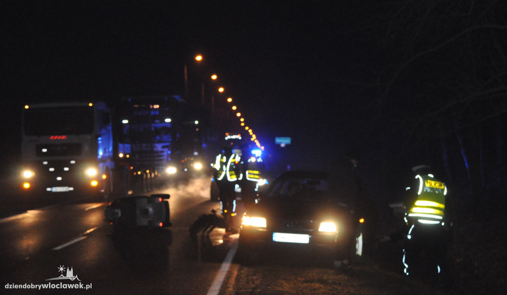 Wypadek na szosie brzeskiej