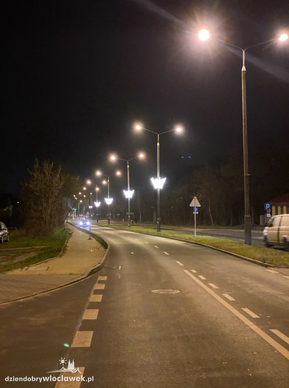 Iluminacje na Zawiślu i w Michelinie