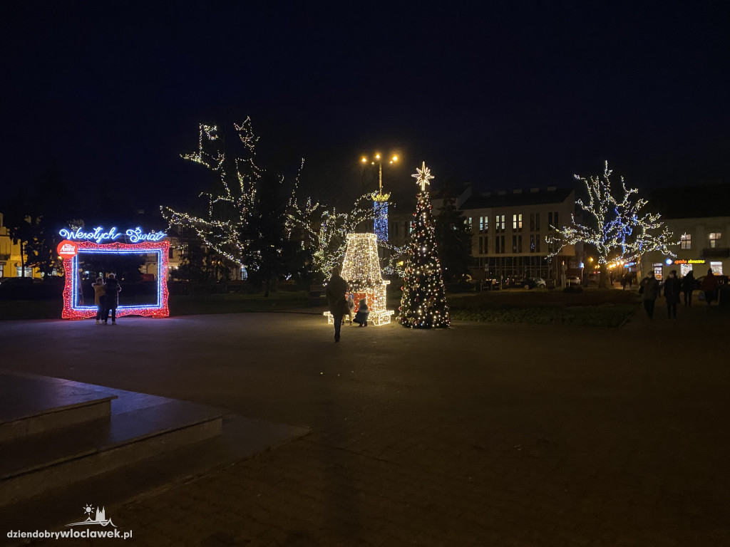 Iluminacje na Zawiślu i w Michelinie