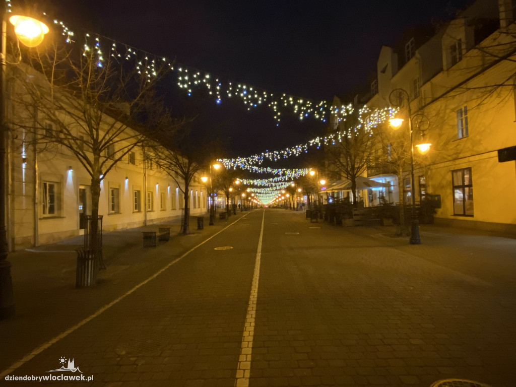 Iluminacje na Zawiślu i w Michelinie