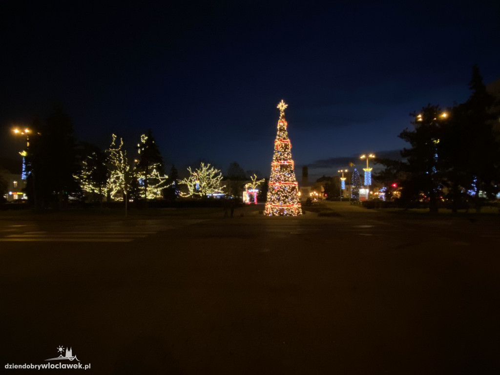 Iluminacje na Zawiślu i w Michelinie