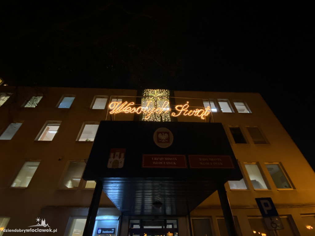 Iluminacje na Zawiślu i w Michelinie