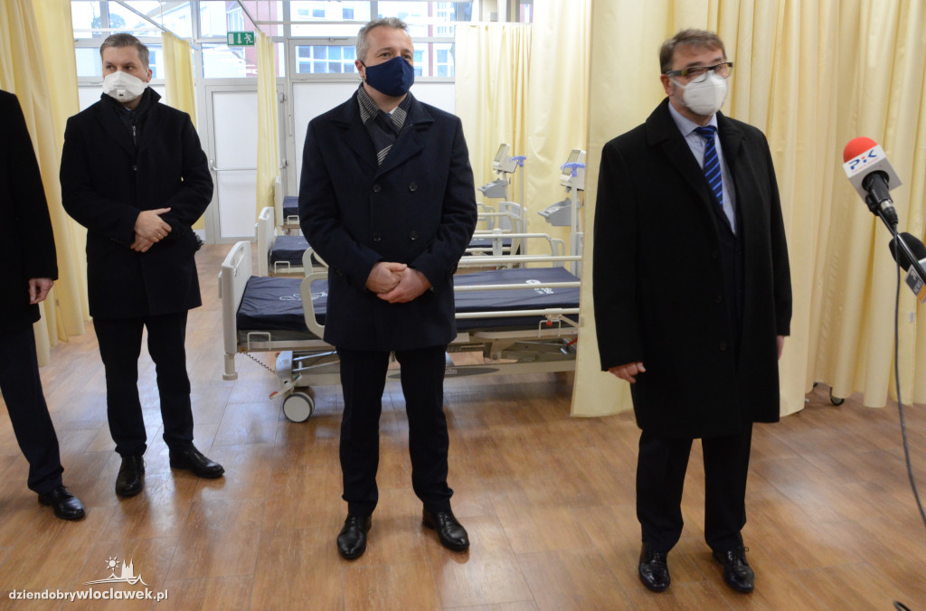 Szpital tymczasowy w Ciechocinku