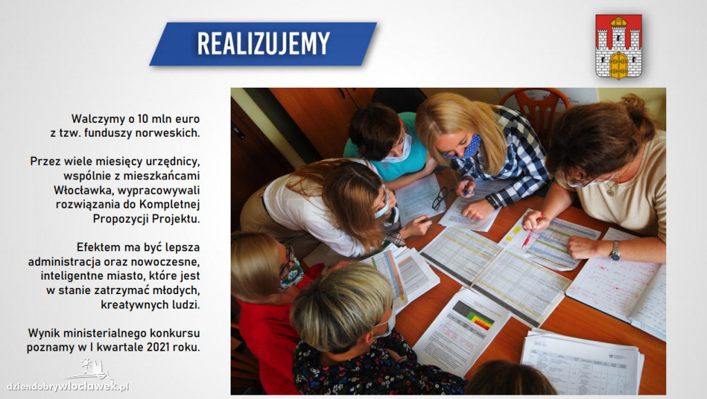 Władze miasta podsumowały 2020 rok