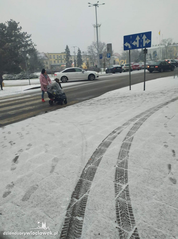 Śnieżyca we Włocławku