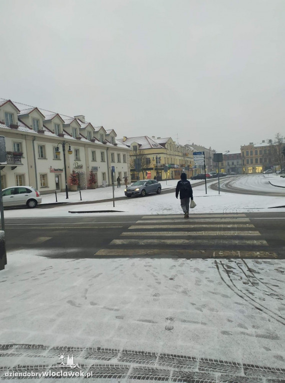 Śnieżyca we Włocławku