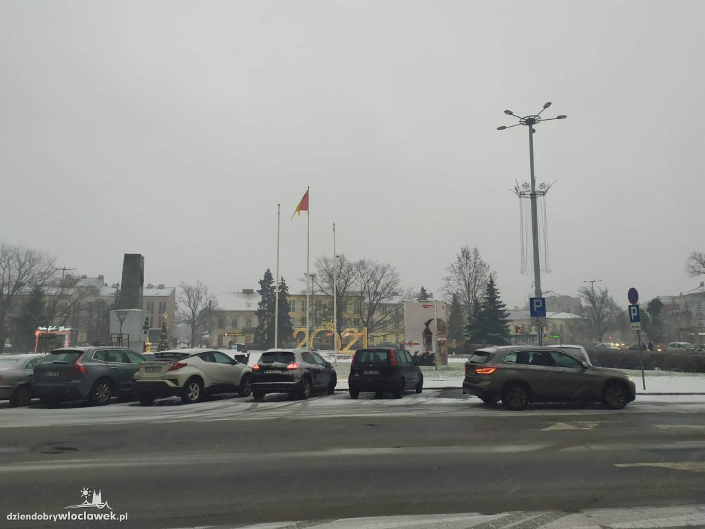 Śnieżyca we Włocławku