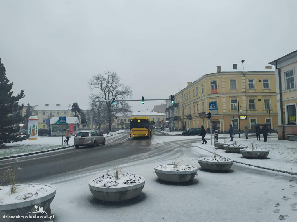 Śnieżyca we Włocławku