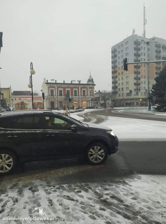 Śnieżyca we Włocławku