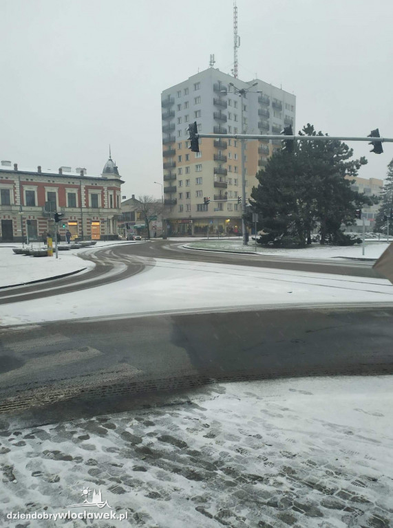 Śnieżyca we Włocławku