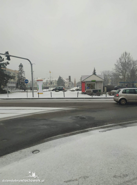 Śnieżyca we Włocławku
