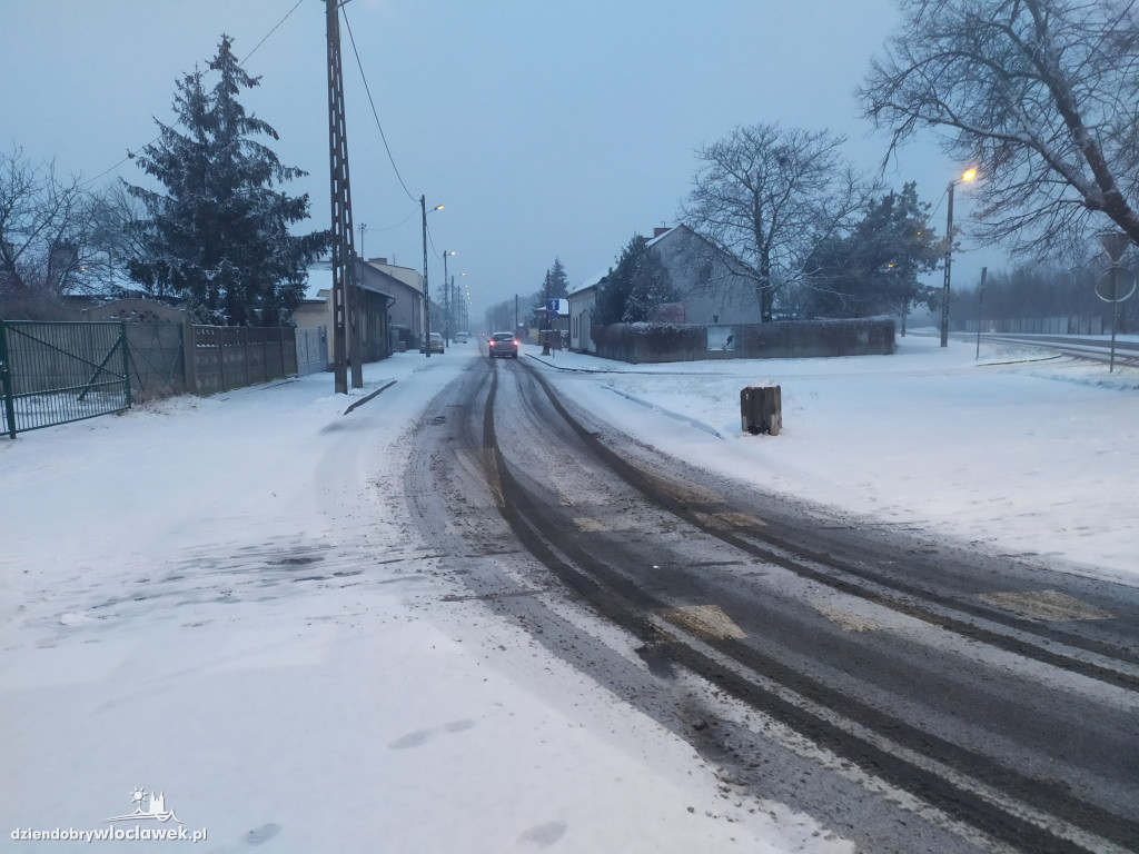 Śnieżyca we Włocławku