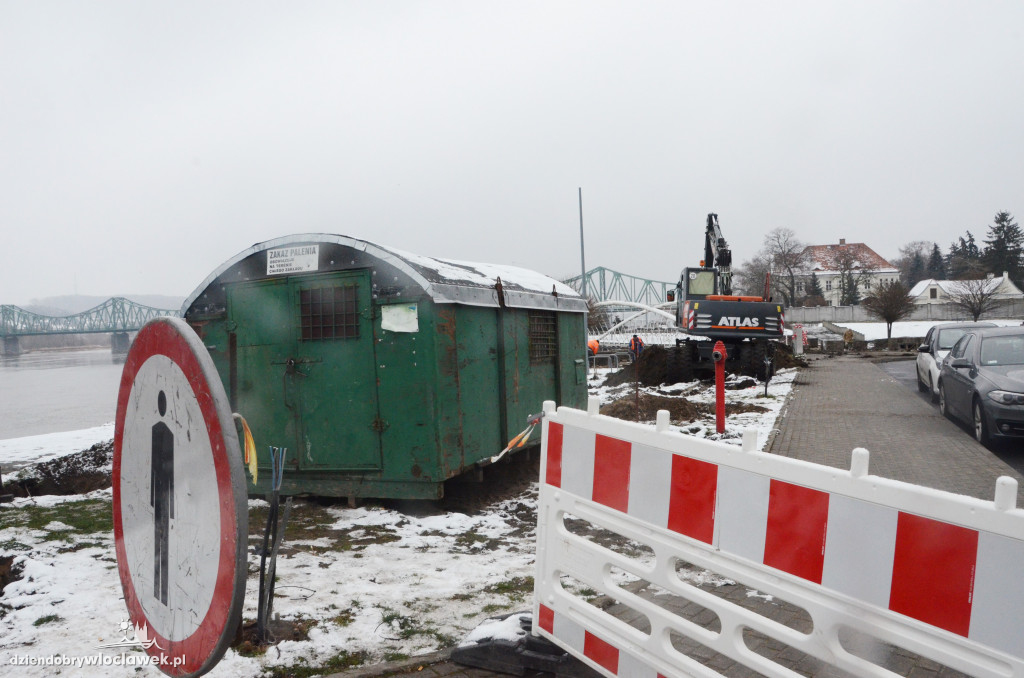 Tak powstaje woonerf na ul. Piwnej