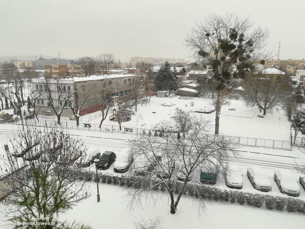 Zima we Włocławku. Zdjęcia Czytelników