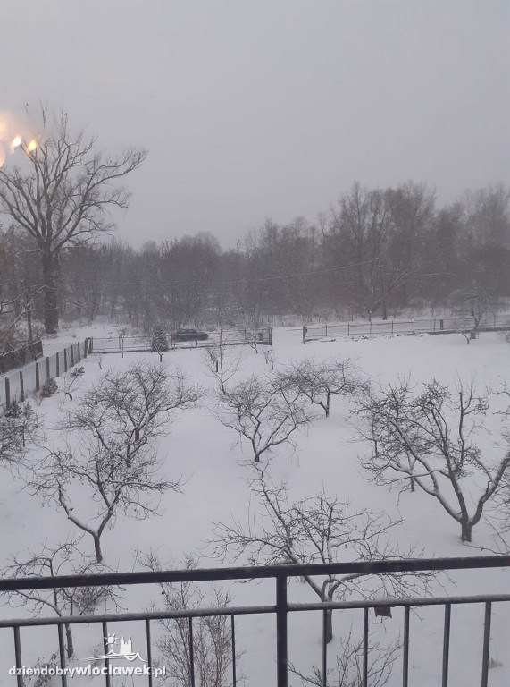 Zima we Włocławku. Zdjęcia Czytelników