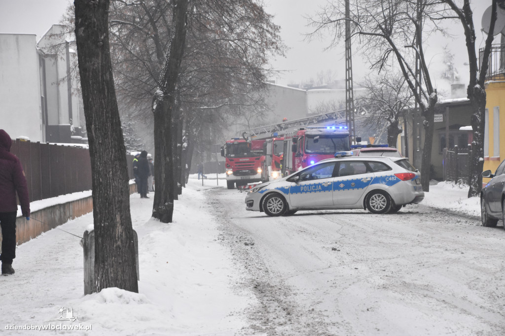 Pożar domu przy ul Żytniej