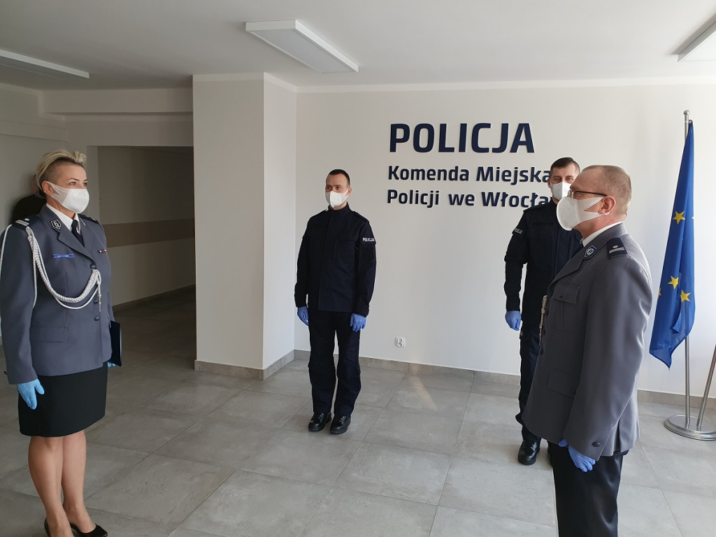 Ślubowanie nowych policjantów