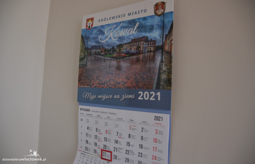 Wyjątkowe kalendarze miasta Kowal