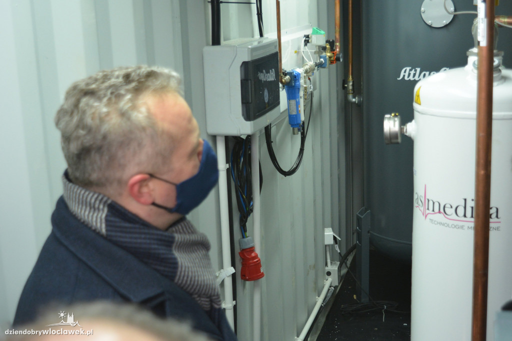 Szpital w Aleksandrowie Kuj. z rozbudowaną instalacją tlenową