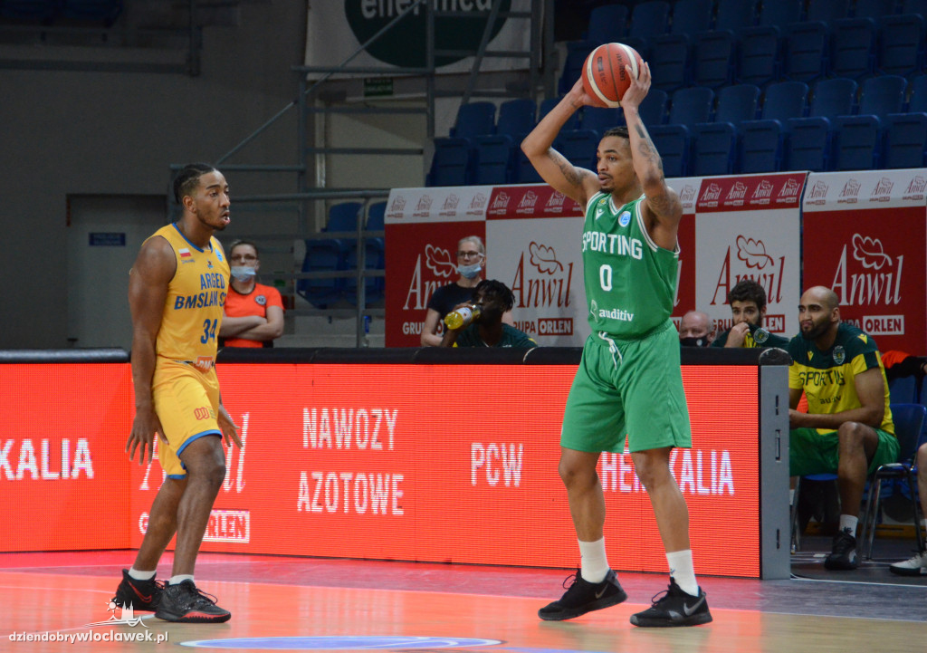 Bańka FIBA: Agred BM Slam Stal - Sporting