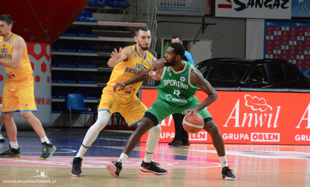 Bańka FIBA: Agred BM Slam Stal - Sporting