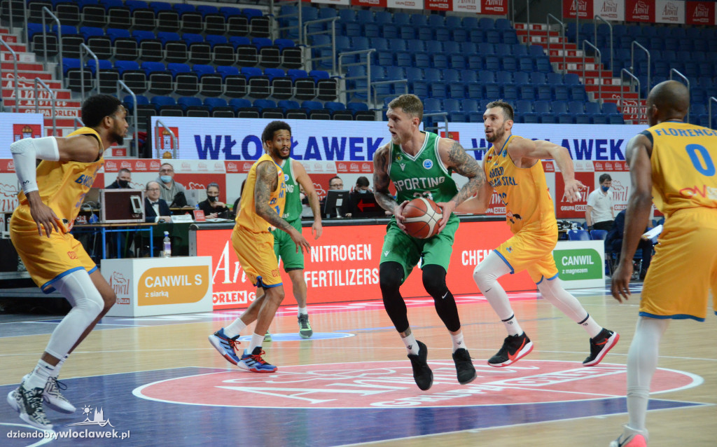 Bańka FIBA: Agred BM Slam Stal - Sporting