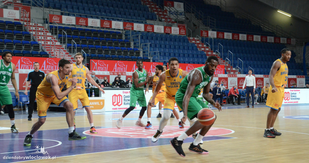 Bańka FIBA: Agred BM Slam Stal - Sporting