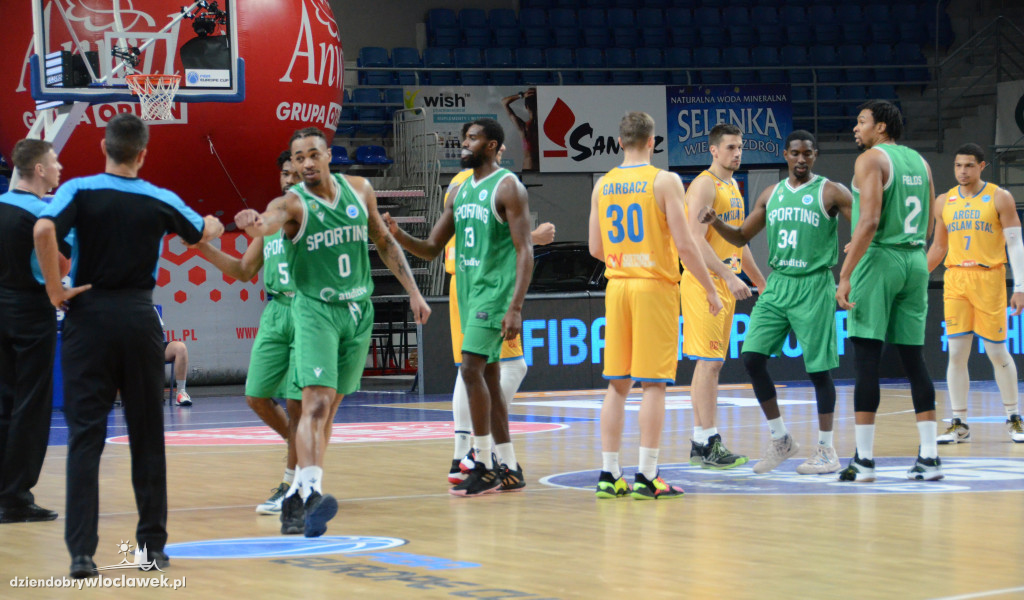 Bańka FIBA: Agred BM Slam Stal - Sporting
