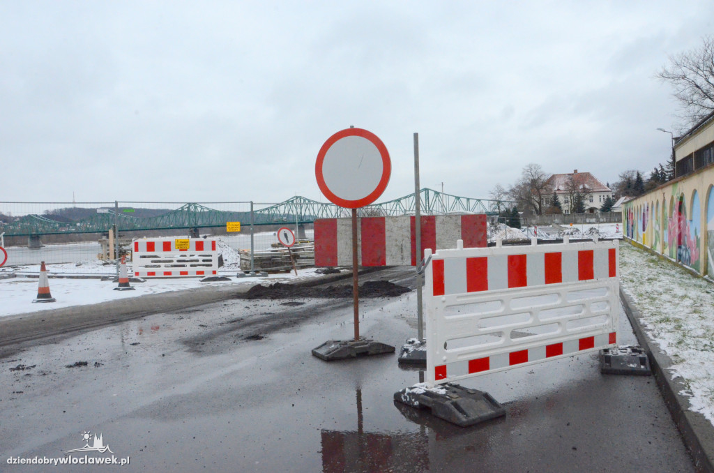 Ul. Piwna zamknięta dla ruchu