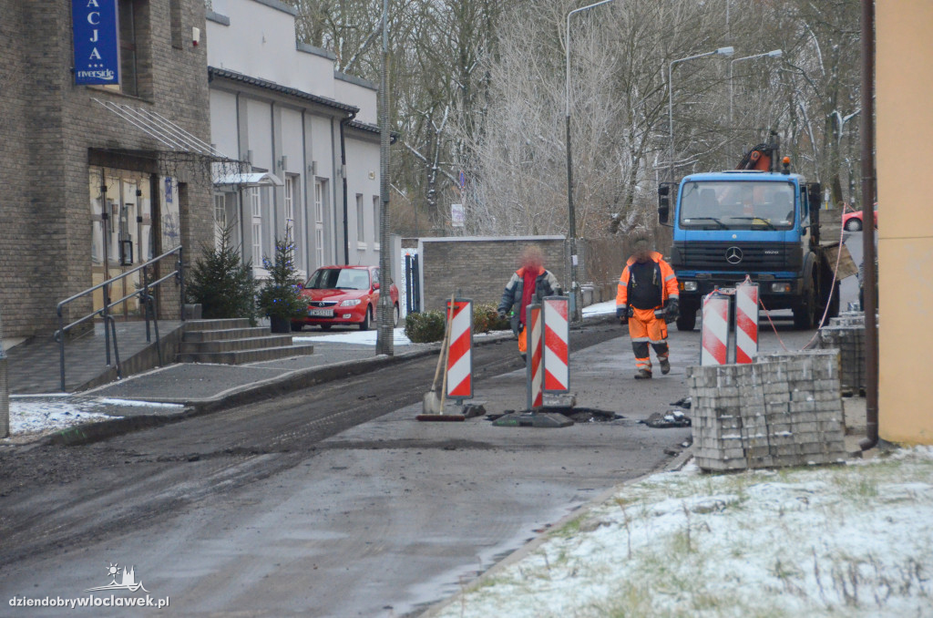 Ul. Piwna zamknięta dla ruchu