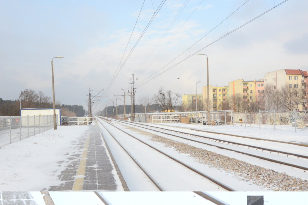 Zazamcze już bez kładki nad torami