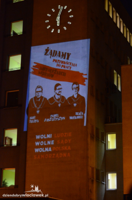Włocławscy sędziowie protestują