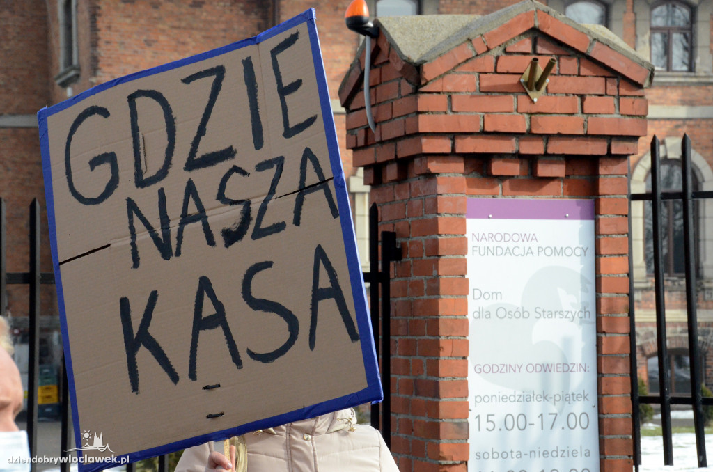 Byli pracownicy protestują i walczą o wypłaty