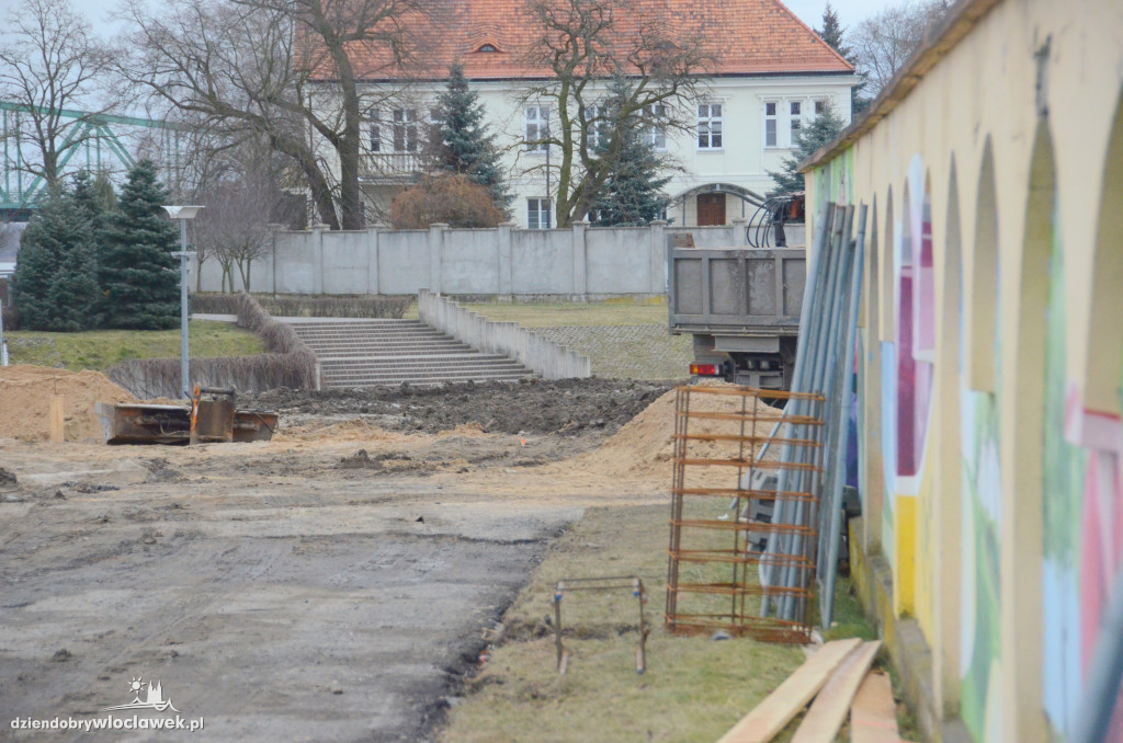 Tak powstaje woonerf na ul. Piwnej