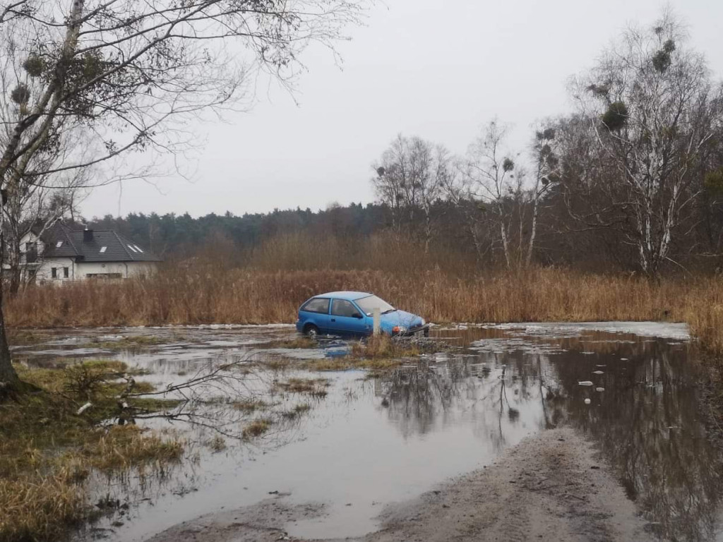  Po takiej drodze jeżdżą na Rybnicy