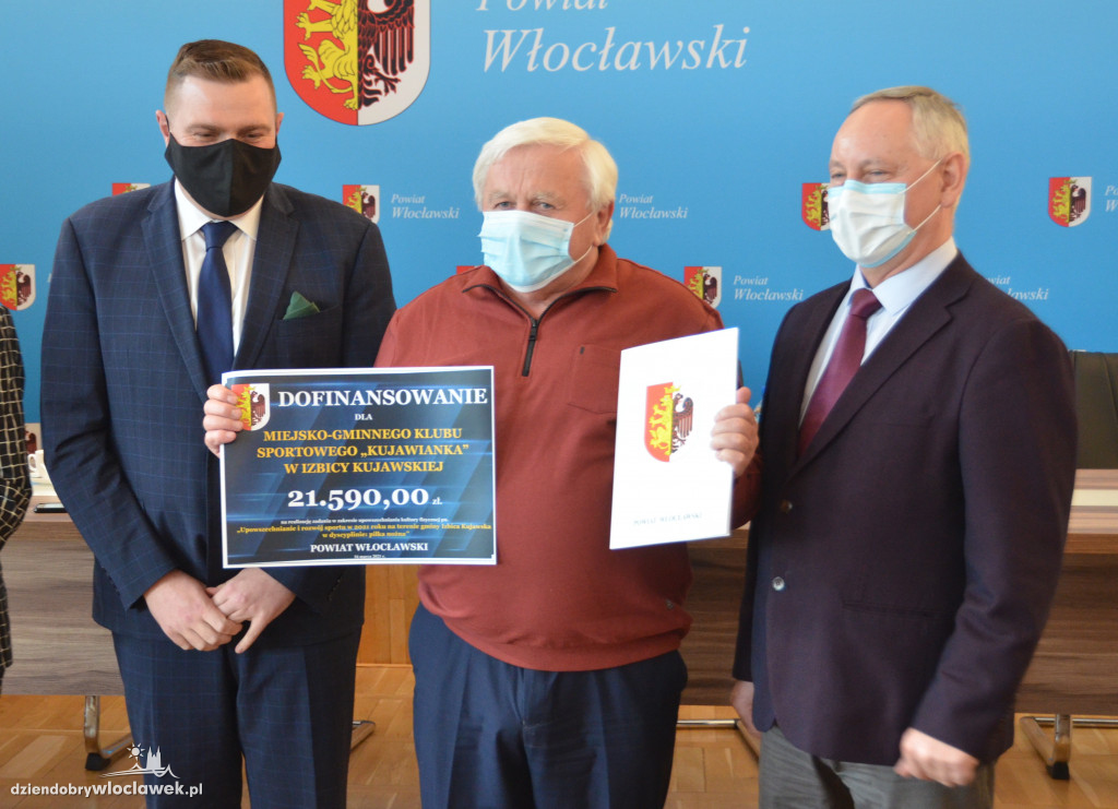 Starosta rozdał dofinansowania dla klubów