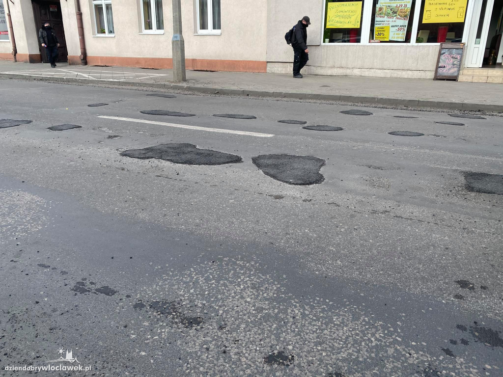Ul. Kilińskiego cała w łatach