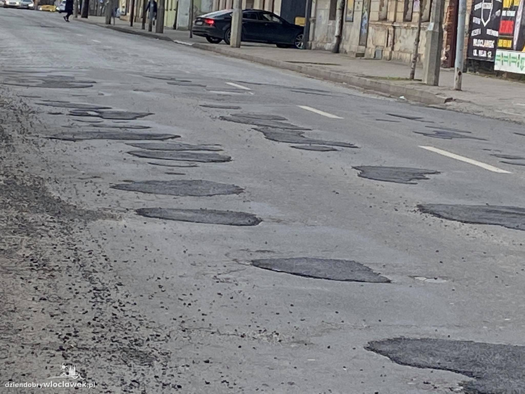 Ul. Kilińskiego cała w łatach