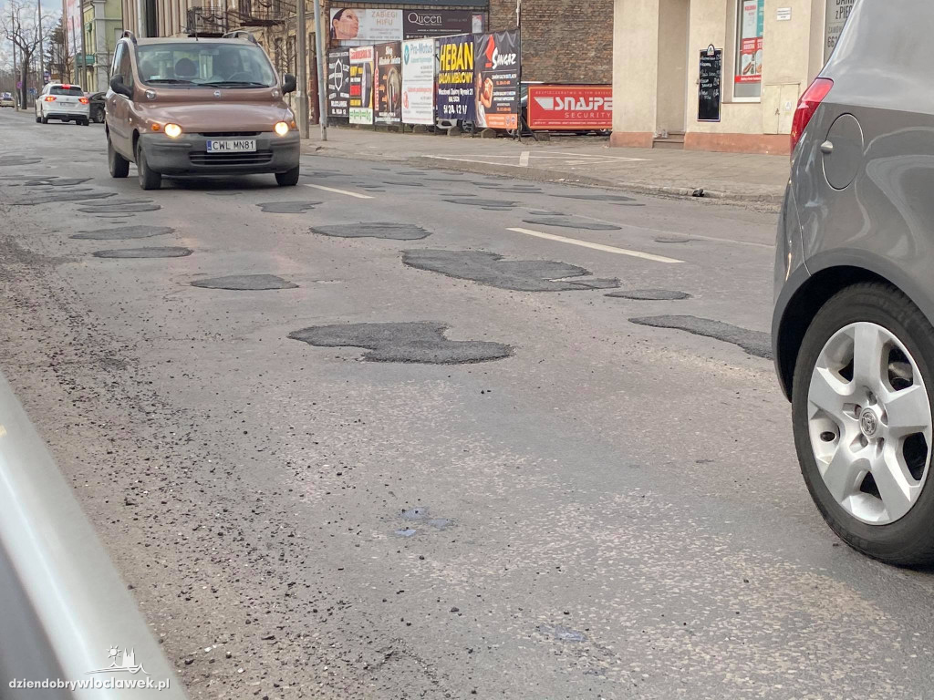 Ul. Kilińskiego cała w łatach