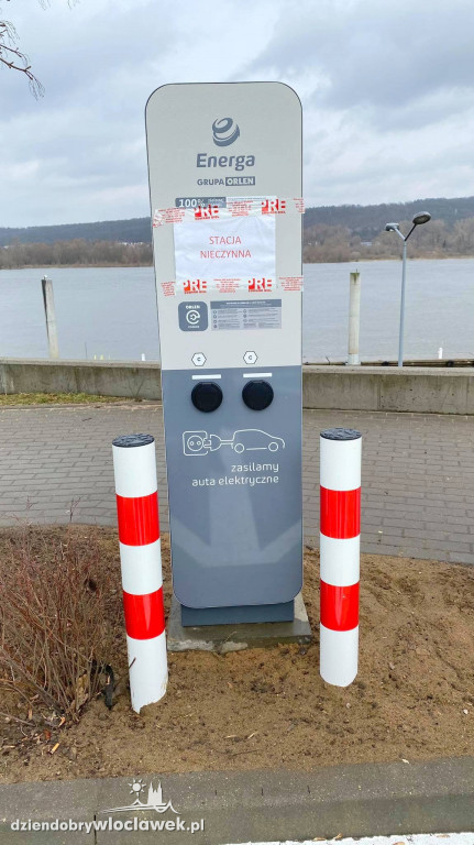 We Włocławku stawiają ładowarki do aut